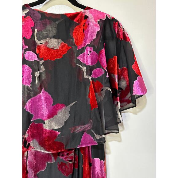 Hutch Nataly Short-Sleeve Wrap Maxi Dress Size XS/SM 2-4 NWOT Feminine Elegant - Picture 16 of 16